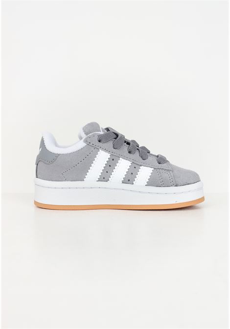 Sneakers Campus 00s Comfort Closure Elastic Lace grigie da neonato ADIDAS ORIGINALS | JI4334.